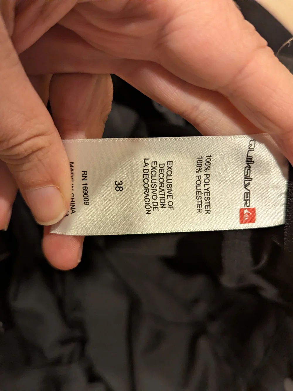 Quiksilver classic black